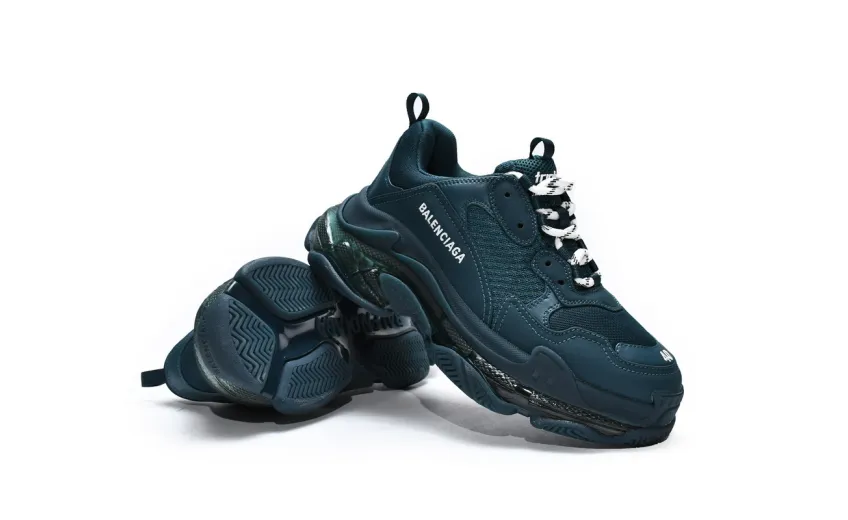  Balenciaga Triple S Dark Green 541624 W2GA1 3210