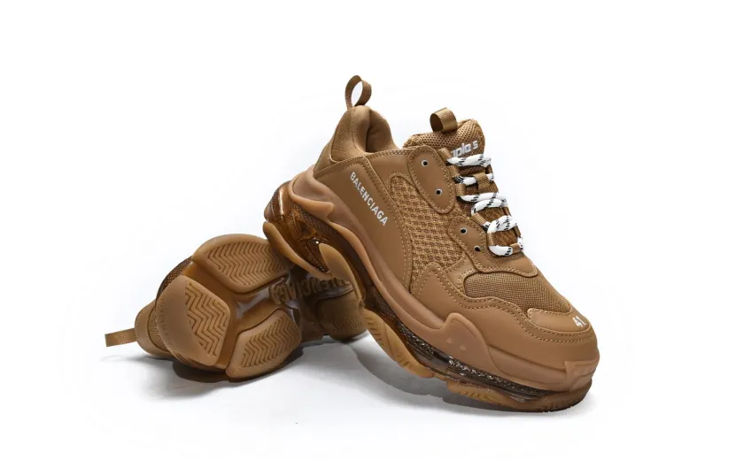  Balenciaga Triple S Brown 541624 W2GA1 2706