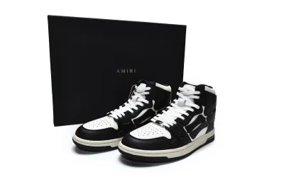  AMIRI Skel Top High Black MFS002-004	 01