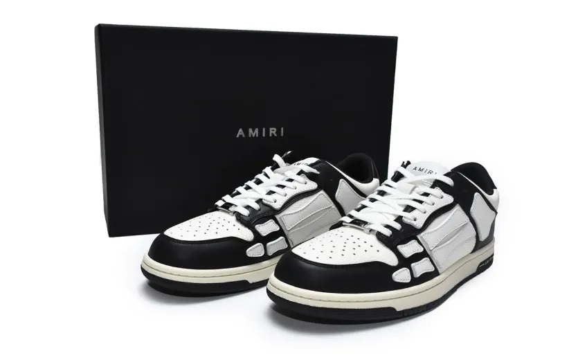  AMIRI Skel Top Low Whtie MFS003-004	