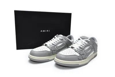  AMIRI Skel Top Low Whtie Grey MFS003-043	 01