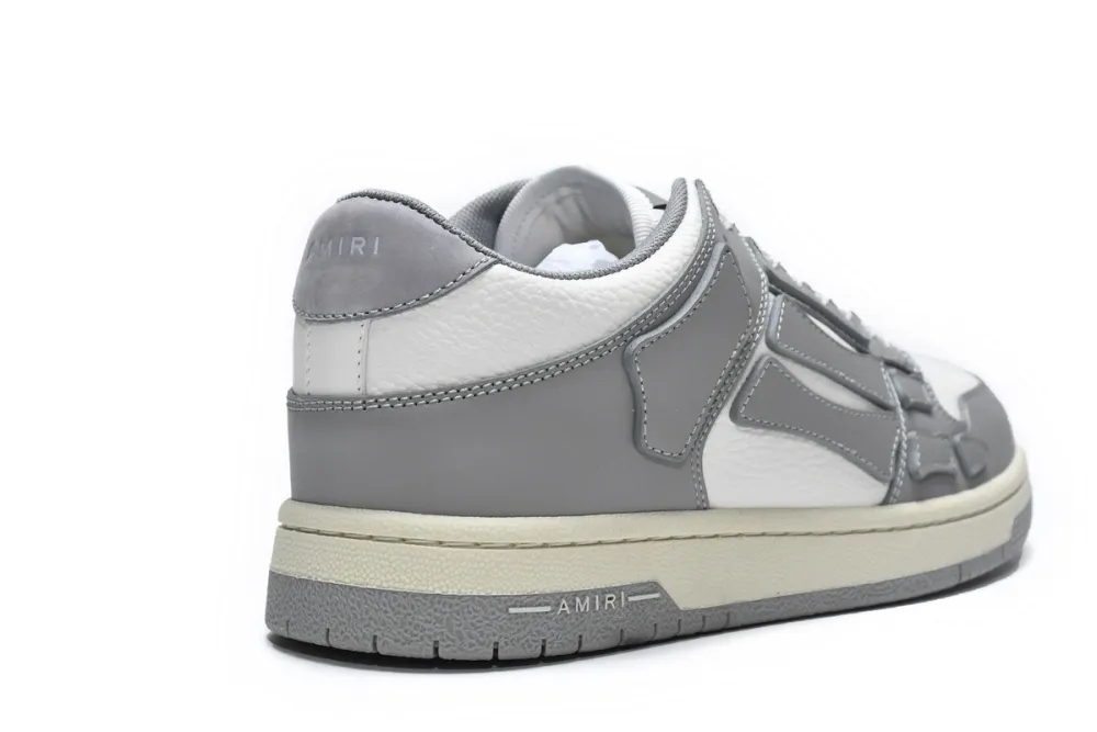  AMIRI Skel Top Low Whtie Grey MFS003-043	