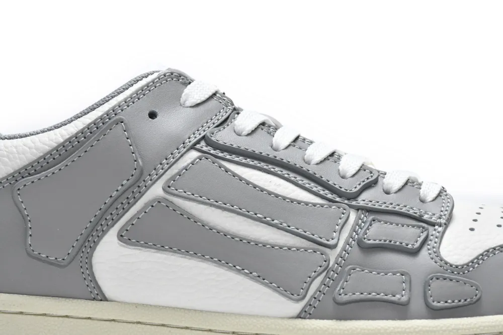  AMIRI Skel Top Low Whtie Grey MFS003-043	