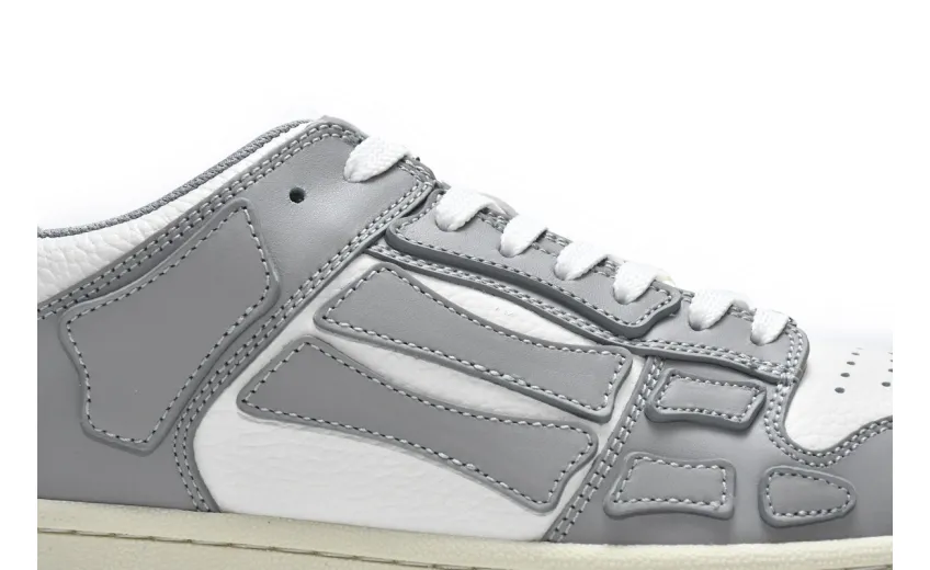  AMIRI Skel Top Low Whtie Grey MFS003-043	