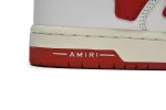  AMIRI Skel Top Low Whtie Red MFS003-124	