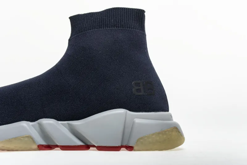  Balenciaga Speed Runner Navy Blue