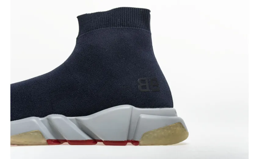  Balenciaga Speed Runner Navy Blue