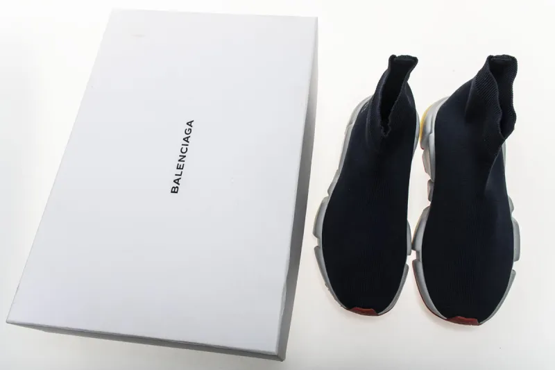  Balenciaga Speed Runner Navy Blue