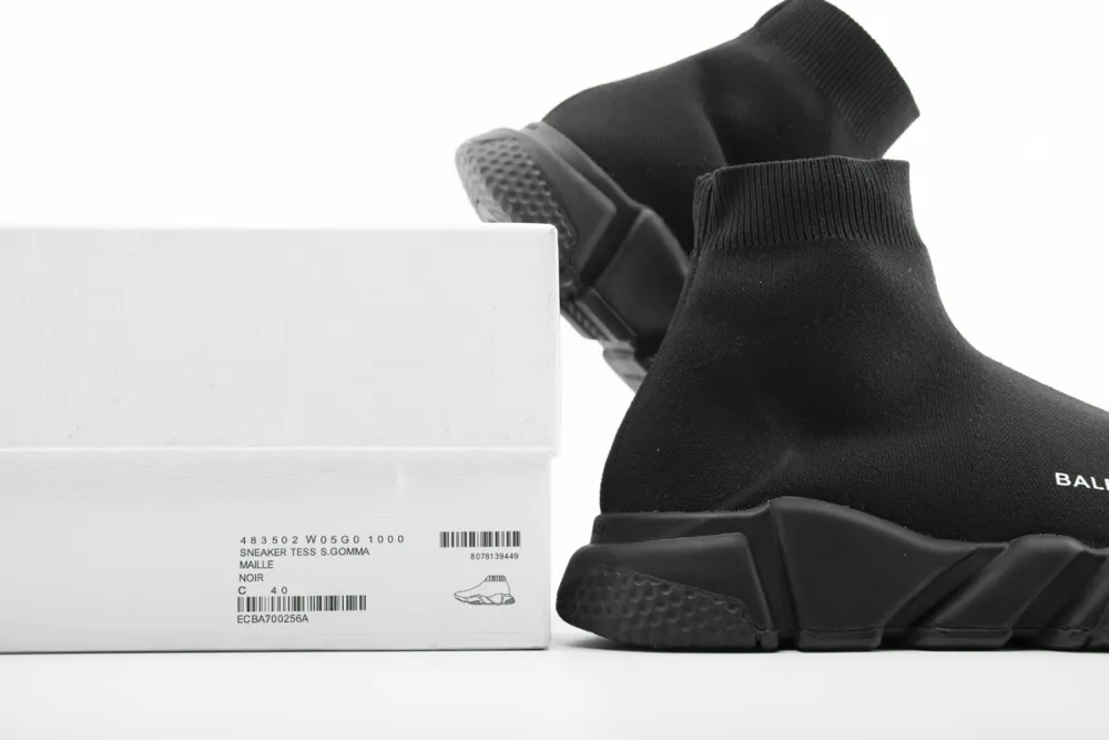  Balenciaga Speed Runner Black