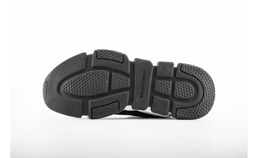  Balenciaga Speed Runner Black White