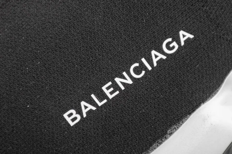  Balenciaga Speed Runner Black White