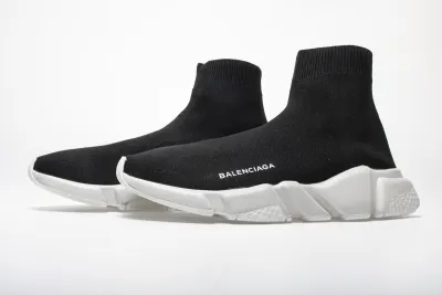  Top Originals Supplier Balenciaga Speed Runner Black White 01