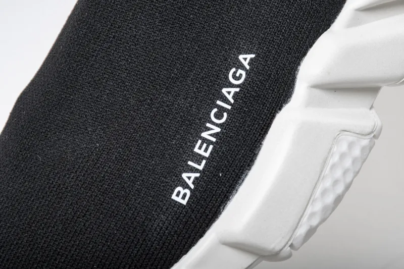  Top Originals Supplier Balenciaga Speed Runner Black White