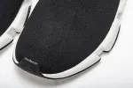  Balenciaga Stretch Mesh High Top Sneaker White Black