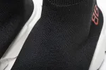  Balenciaga Stretch Mesh High Top Sneaker White Black