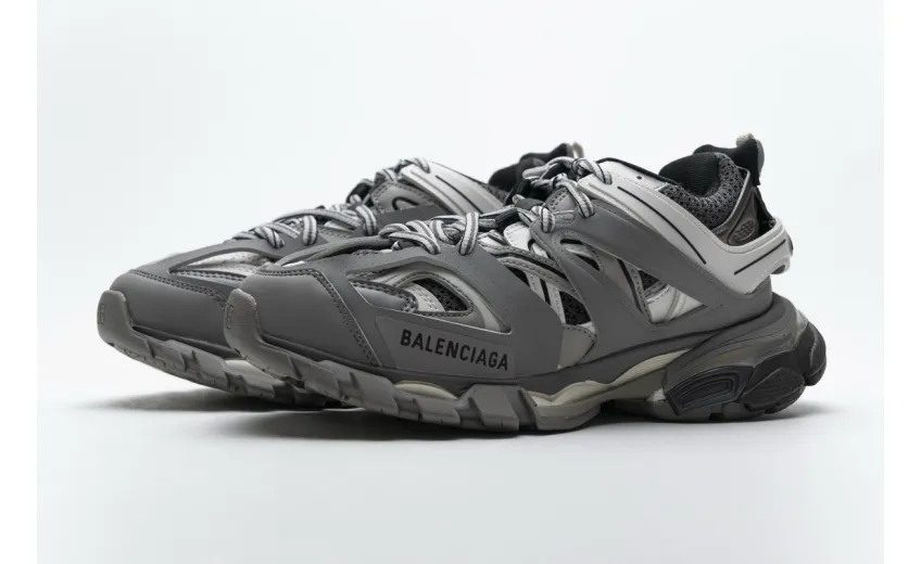 Balenciaga Track LED Grey White 555032 W1GB7