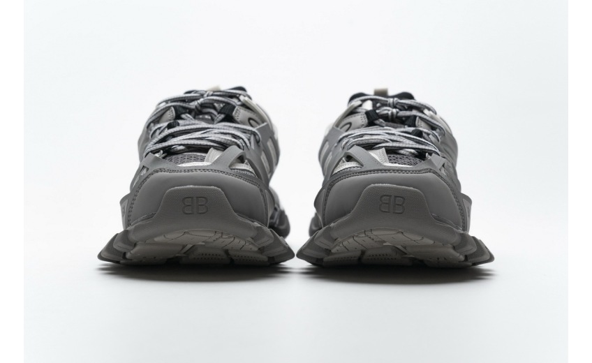 Balenciaga Track LED Grey White 555032 W1GB7
