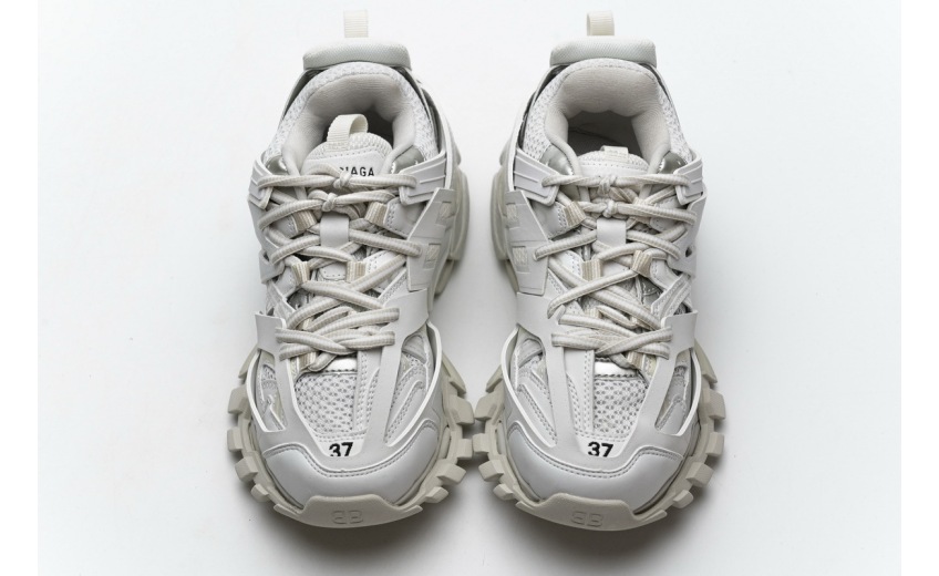 Balenciaga Track LED  White 542436 W1GB7 6509