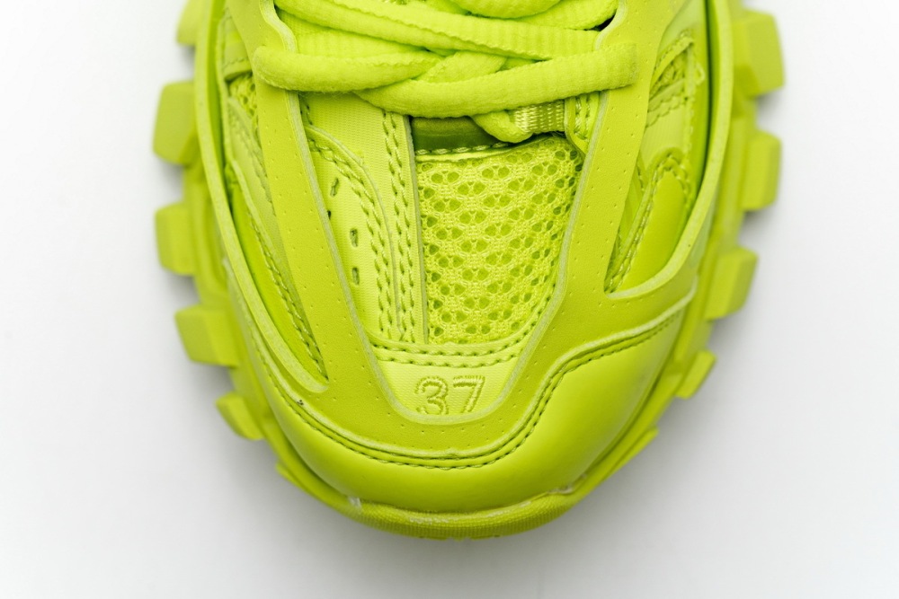  Balenciaga Track LED Fluorescent Yellow 542436 W1GB7 2014 	