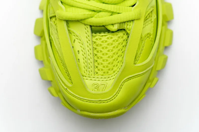  Balenciaga Track LED Fluorescent Yellow 542436 W1GB7 2014 	