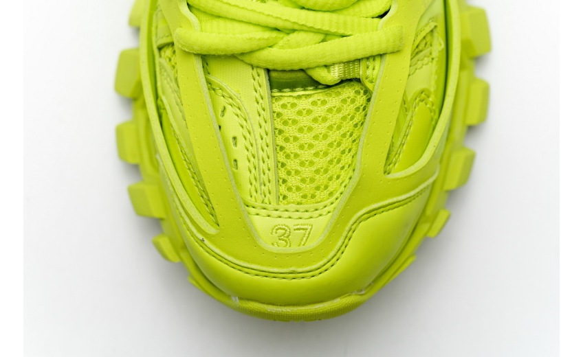  Balenciaga Track LED Fluorescent Yellow 542436 W1GB7 2014 	