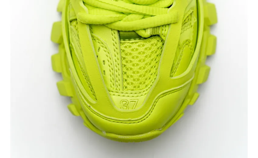  Balenciaga Track LED Fluorescent Yellow 542436 W1GB7 2014 	