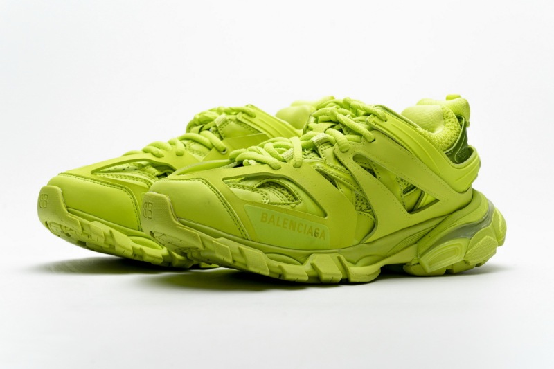  Balenciaga Track LED Fluorescent Yellow 542436 W1GB7 2014 	
