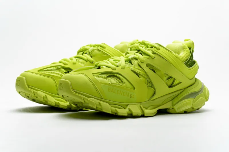  Balenciaga Track LED Fluorescent Yellow 542436 W1GB7 2014 	