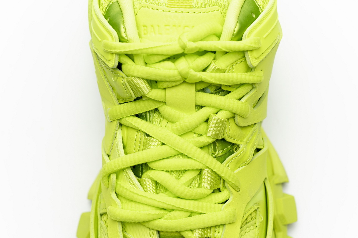  Balenciaga Track LED Fluorescent Yellow 542436 W1GB7 2014 	