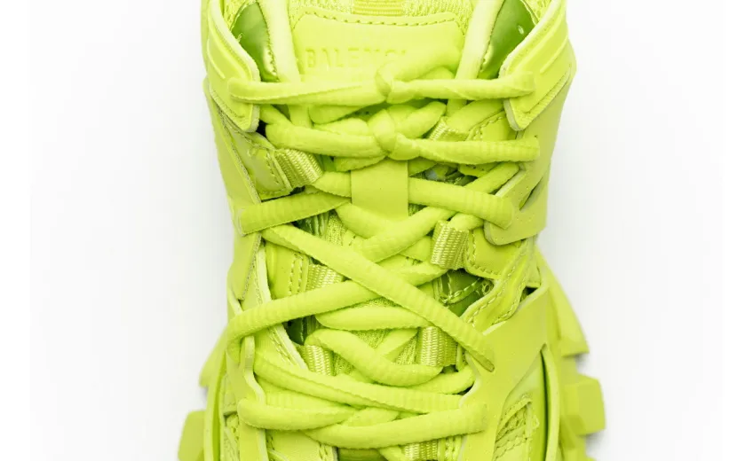  Balenciaga Track LED Fluorescent Yellow 542436 W1GB7 2014 	