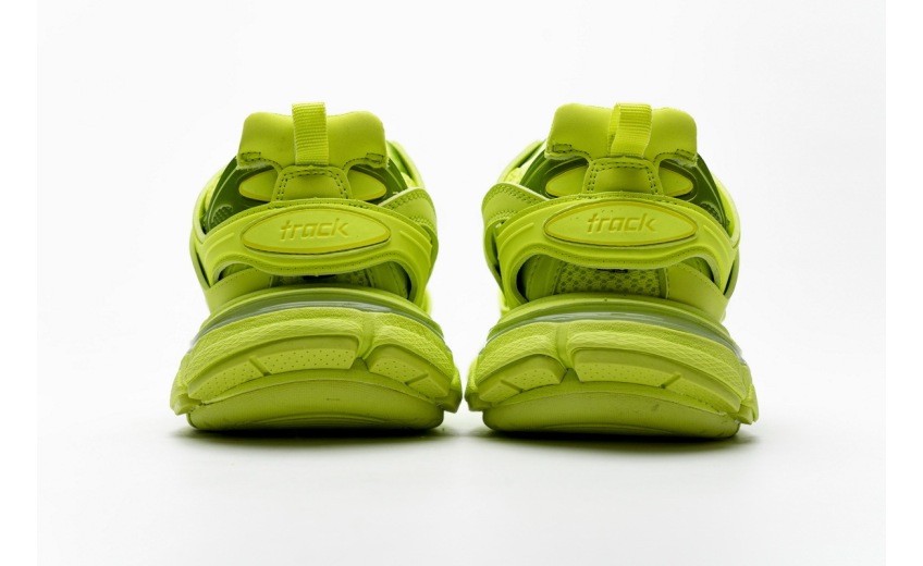  Balenciaga Track LED Fluorescent Yellow 542436 W1GB7 2014 	