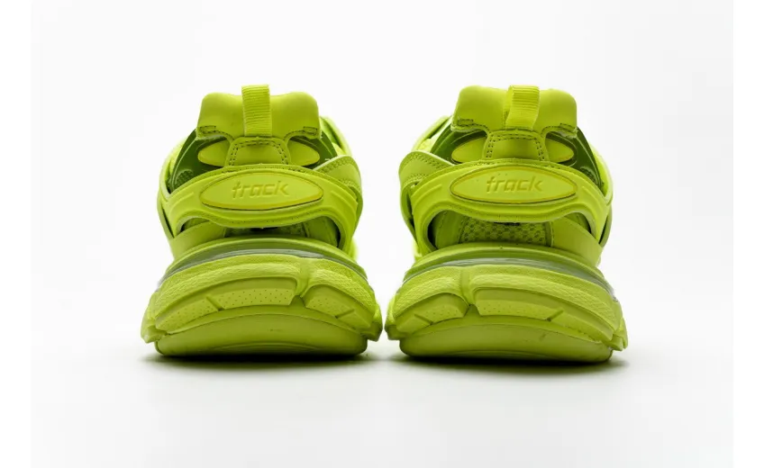  Balenciaga Track LED Fluorescent Yellow 542436 W1GB7 2014 	