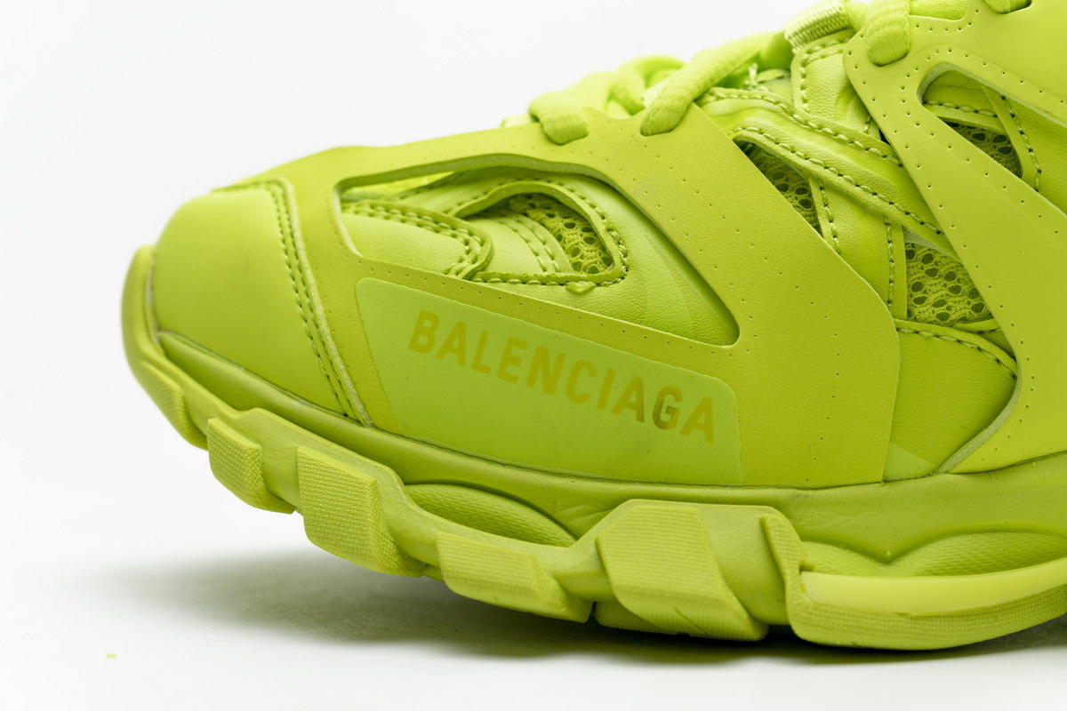  Balenciaga Track LED Fluorescent Yellow 542436 W1GB7 2014 	