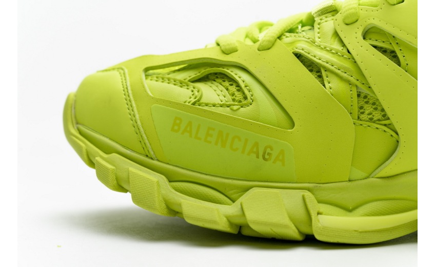  Balenciaga Track LED Fluorescent Yellow 542436 W1GB7 2014 	