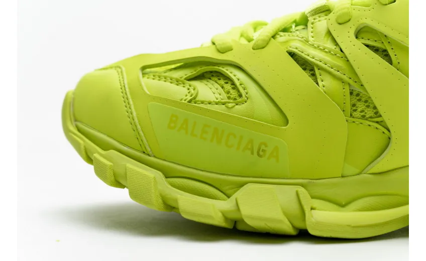  Balenciaga Track LED Fluorescent Yellow 542436 W1GB7 2014 	