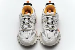 Balenciaga Track LED White Orange  542436 W1GB7 9059