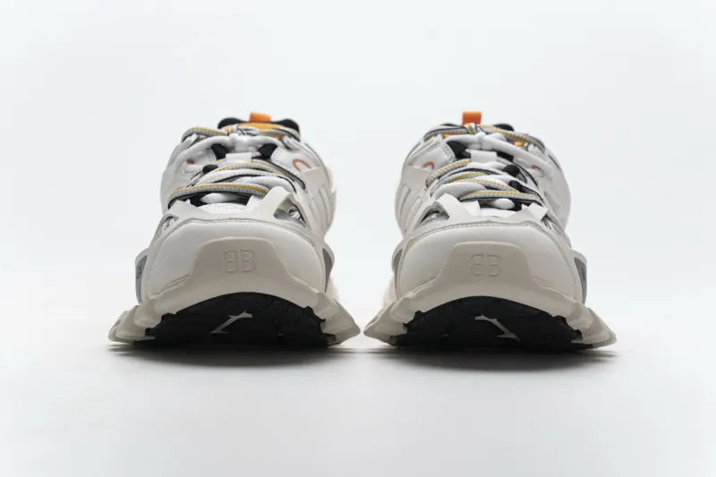 Balenciaga Track LED White Orange  542436 W1GB7 9059