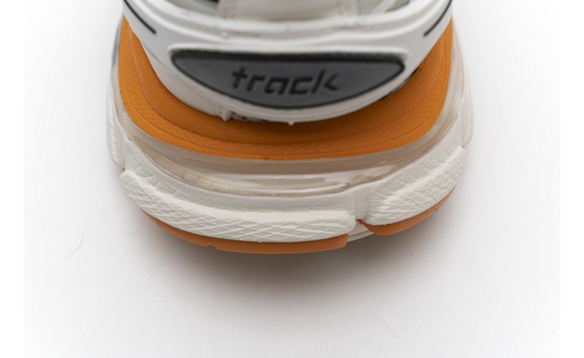 Balenciaga Track LED White Orange  542436 W1GB7 9059
