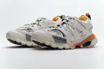 Balenciaga Track LED White Orange  542436 W1GB7 9059