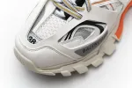 Balenciaga Track LED White Orange  542436 W1GB7 9059