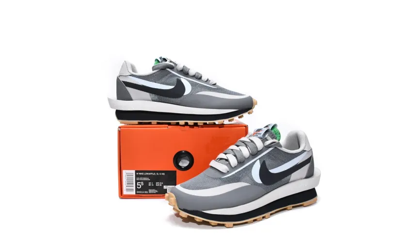  Sacai x Nike LDWaffle Blue Multi Grey DeconStrucTion DH3114-001