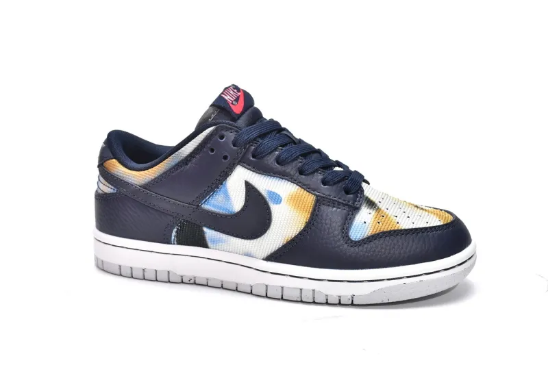  Nike Dunk Low Graffiti Navy Blue DM0108-400