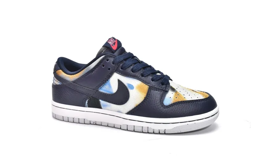  Nike Dunk Low Graffiti Navy Blue DM0108-400