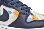  Nike Dunk Low Graffiti Navy Blue DM0108-400