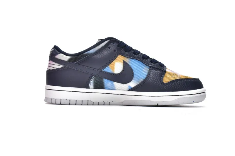  Nike Dunk Low Graffiti Navy Blue DM0108-400