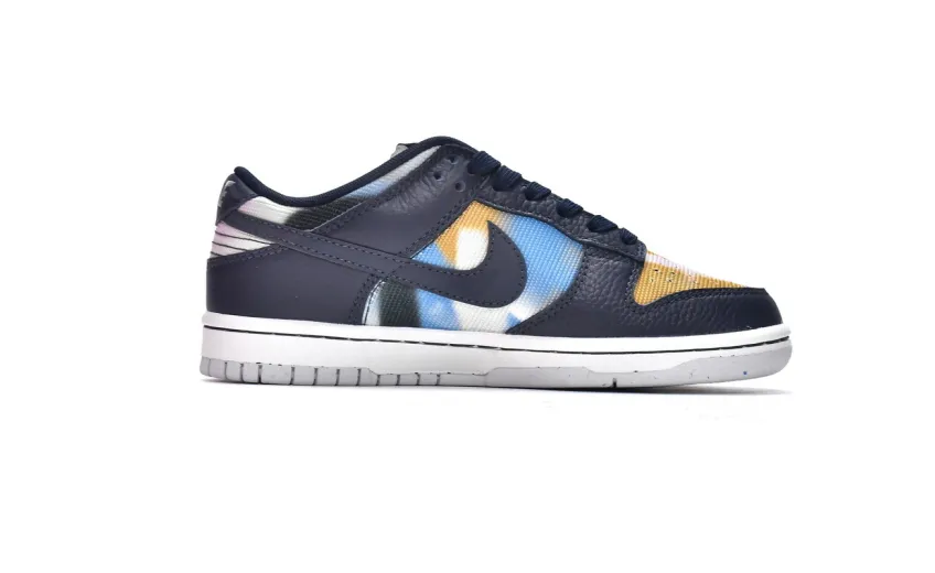  Nike Dunk Low Graffiti Navy Blue DM0108-400