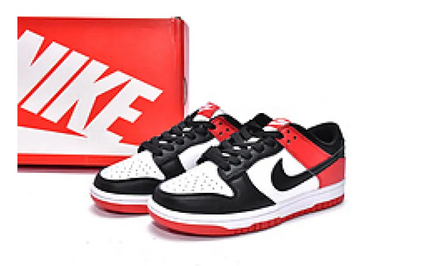 copy of   Nike Dunk Low Black Red DO7412-221