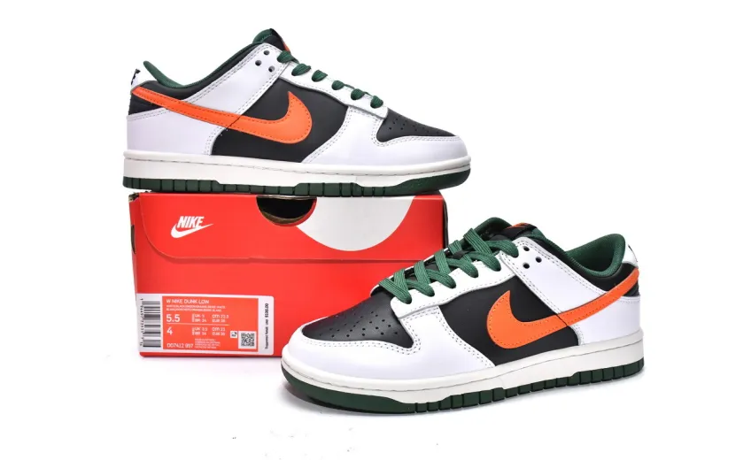  Nike Dunk Low White Black Green DO7412-997