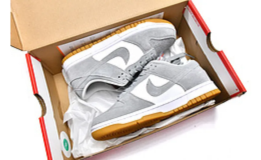 copy of   Nike Dunk Low Ash White Red DO7412-995 