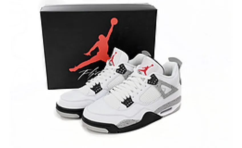 Jordan 4 White Cement